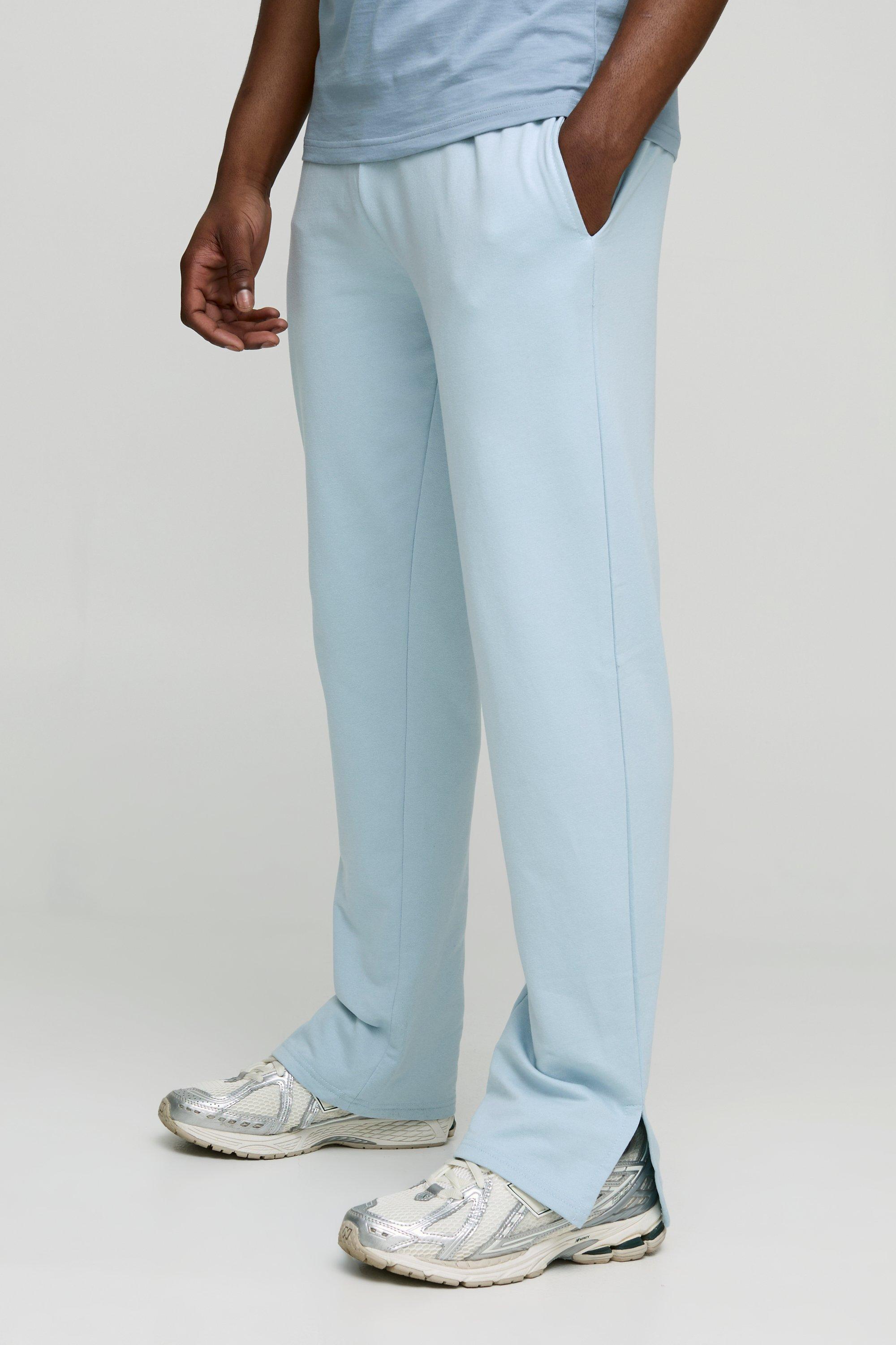 260GSM Loopback Basic Regular Fit Split Hem Jogger